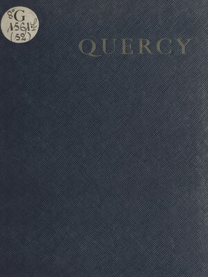 cover image of Quercy